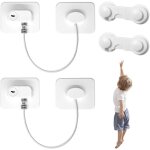 4 pcs securite fenetre enfant, serrures protection fenetre enfant, forte adhésif serrure frigo pour bloque ... 4 pcs securite fenetre enfant, serrures protection fenetre enfant, forte adhésif serrure frigo pour bloque ...