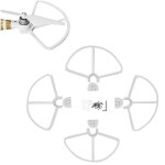 4 pi�ces bague de protection d'h�lice anti - collision pour dji phantom 3 blanc