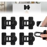 4 pi�ces bloque porte b�b�, s�curit� enfant placard, bloque fenetre, serrure de porte de r�frig�rateur ...