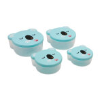 4 pi�ces / ensemble enfants en plastique dessin anim� mignon bo�te � bento japonais en plein air conteneur ...