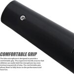 4 pices faux microphone jouet simuler: microphone en plastique, microphon performance pour costume de ...