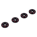 4 pices en mtal queue aile m3 vis a tte fraise rondelles pour 1 / 8 1 / 10 echelle hors route rc ...