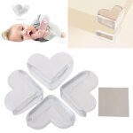 4 pi�ces de protection de s�curit� pour b�b� enfant, housse de protection de bord de coin de table de ...