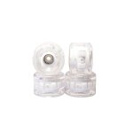 4 pices terre planche de surf 6 lumires roue lumineuse, roues en polyurthane a paillettes pour planche ...