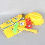 4 robes educatives en ing�nierie, costumes de travailleurs de la construction pour tout - petits jaunes ...