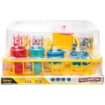 40185jouet mnager panier a vaisselle 25 pices accessoires de cuisine de jeu avec assiettes, tasses, ...