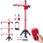 406321 grue a tour pivotante kutter xl 99 ir - grue gante telecommande, jeu de construction raliste ...
