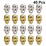 40pcs pendentif bricolage breloques pendentif crâne 40pcs pendentif bricolage breloques pendentif crâne