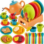 44 pièces accessoires de cuisine pour enfants, service a thé dînette enfant jouets cadeaux pour enfants ... 44 pièces accessoires de cuisine pour enfants, service a thé dînette enfant jouets cadeaux pour enfants ...