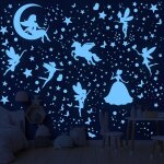 470 pices fe etoiles phosphorescentes plafond etoile fluorescente chambre enfant licorne papillon points ...