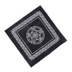 49 * 49 cm pentacle tarot jeu nappe non - tiss matriel jeu de socit textiles tarots couverture de ...