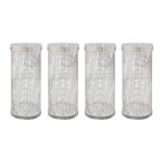 4pack acier inoxydable barbecue grille de cuisson grille extrieure ronde barbecue grille de feu de camp ...