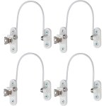 4pcs securite fenetre enfant, securite placard enfant avec cls, fermeture bloc fenetre securite enfant ...