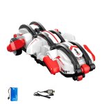 4wd electrique rc voiture t�l�commande cascadeur voiture buggy 360 rotation torsion roulant 18 km / h ...