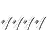 4x planche de kitesurf de remplacement en nylon durable kitesurf cerf - volant une pompe valve tuyau ...