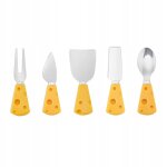 5 couteaux a beurre, ustensiles de cuisine pour tartiner le fromage et fourchette a fromage 5 couteaux a beurre, ustensiles de cuisine pour tartiner le fromage et fourchette a fromage