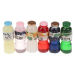 5 pi�ces 1:12 echelle miniature maison de poup�e boisson bouteille mini nourriture jouer maison de poup�e ...