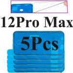 5 pi�ces autocollant etanche pour iphone 16 15 14 13 12 11 xs pro maxxxr 8 7 6 plus joint adh�sif pr� ...