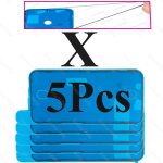 5 pi�ces autocollant etanche pour iphone 16 15 14 13 12 11 xs pro maxxxr 8 7 6 plus joint adh�sif pr� ...
