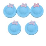 5 pices / ensemble mini chapeau forme silicone perles bb dentition sans bpa collier a faire soi mme ...