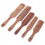 5 pieces / ensemble de spatules en bois