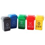 5 pices maison de poupe miniature poubelle modle accessoires meubles camion a ordures canettes bordure ...