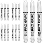 5 x sets pro grip dart shaft - 15 au total - diffrentes tailles et couleurs. [b574]
