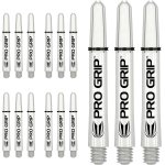 5 x sets pro grip dart shaft - 15 au total - diff�rentes tailles et couleurs. [b576]