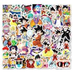 50 / 100 pièces anime dragon ball autocollants pour enfants bricolage graffiti skateboard ordinateur ... 50 / 100 pièces anime dragon ball autocollants pour enfants bricolage graffiti skateboard ordinateur ...