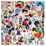 50 / 100 pièces anime dragon ball autocollants pour enfants bricolage graffiti skateboard ordinateur ... 50 / 100 pièces anime dragon ball autocollants pour enfants bricolage graffiti skateboard ordinateur ...