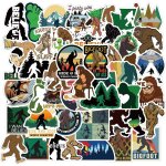 50 pièces autocollants sasquatch pour valise skateboard ordinateur portable bouteilles d'eau voiture ... 50 pièces autocollants sasquatch pour valise skateboard ordinateur portable bouteilles d'eau voiture ...