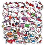 50 pièces sanrio série hello kitty kuromi autocollants mignon multi - usages autocollants imperméable ... 50 pièces sanrio série hello kitty kuromi autocollants mignon multi - usages autocollants imperméable ...