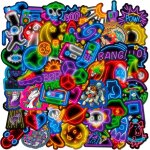50 pices tatouage enfant, gommettes enfant jouet 3 4 5 6 7 8 9 10 11 12 ans cadeau enfants anniversaire ...