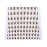 500 pcs / paquet 3mm 3d fish eyes quipement lger pour appt de pche (dor, 3mm)