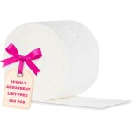 500 tampons - tampons non pelucheux pour cleaner, aceton remover - lingettes nageldesign manucure - cellulose ...