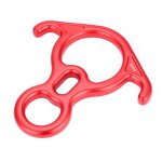 50kn figure 8 mot corde descendeur anneau de rappel escalade quipement de sauvetage
