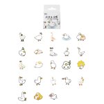 50pcs mignon canard dessin animé graffiti autocollants décoré cahier tasse d'eau journal valise guitare ... 50pcs mignon canard dessin animé graffiti autocollants décoré cahier tasse d'eau journal valise guitare ...