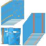 50pcs sacs cadeaux bleus et oranges, sacs bonbons d'anniversaire d'enfants motif dessin animé professeur ... 50pcs sacs cadeaux bleus et oranges, sacs bonbons d'anniversaire d'enfants motif dessin animé professeur ...