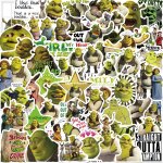 52 pi�ces dessin anim� monstre shrek graffiti autocollant bricolage valise ordinateur portable valise ...