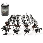 52 pièces / sac cavalerie médiévale cheval de guerre soldat modèle soldat romain ancien guerrier médiéval ... 52 pièces / sac cavalerie médiévale cheval de guerre soldat modèle soldat romain ancien guerrier médiéval ...