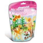 5353 - playmobil princess - f�e automne avec poulain ail� dor�