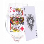 54 cartes a jouer impermables d'extrieur en plastique pvc, avec bote en plastique, jeux de poker, ...