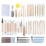 56 outils en argile céramique, kit d'outils de sculpture en argile, spécialement conçu pour les débutants ... 56 outils en argile céramique, kit d'outils de sculpture en argile, spécialement conçu pour les débutants ...