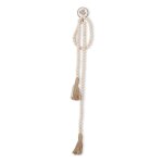 57in guirlande de perles en bois naturel ferme dcor de pays dcoration murale p31b