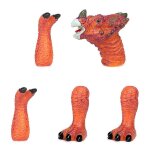 5pcs cartoon dino finger puppet toy mini marionnette conte cadeau educatif 5pcs cartoon dino finger puppet toy mini marionnette conte cadeau educatif