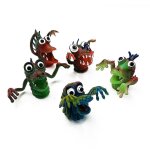 5pcs monster finger marionnettes, fun little finger monsters soft rubber animal hand puppets jeu de rôle ... 5pcs monster finger marionnettes, fun little finger monsters soft rubber animal hand puppets jeu de rôle ...