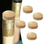 5pcs table billard cue cue tips accessoires cuir artificiel fin conseils pour club joueurs de billard ...