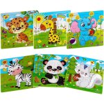 6 - 9 pièces - puzzle en bois pour enfants'âge alth, ensemble de jouets pour tout petits, puzzle'animaux ... 6 - 9 pièces - puzzle en bois pour enfants'âge alth, ensemble de jouets pour tout petits, puzzle'animaux ...
