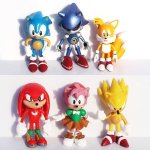 6 pièces haute qualité x sega sonic la collection hérisson figurine modèle 2. 5 pouces 6 cm jouet pvc ... 6 pièces haute qualité x sega sonic la collection hérisson figurine modèle 2. 5 pouces 6 cm jouet pvc ...