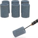 6 pices pierre a aiguiser pointe flechette, aiguiser pour flchettes - pointes en mtal - aiguiseurs ...